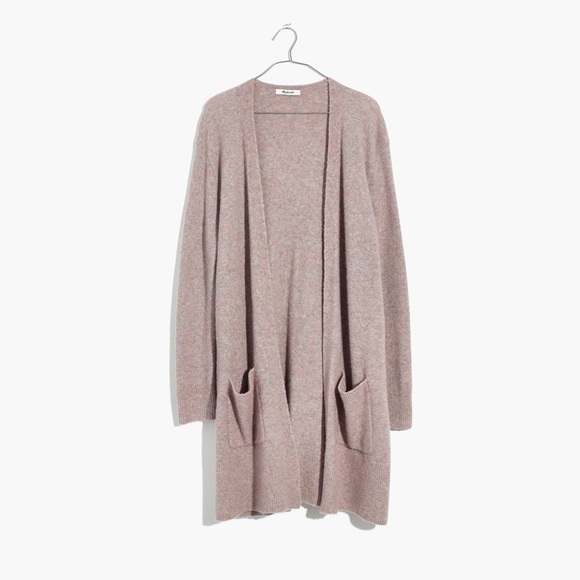 madewell  kent open front cardigan in coziest yarn - Picture 12 of 13